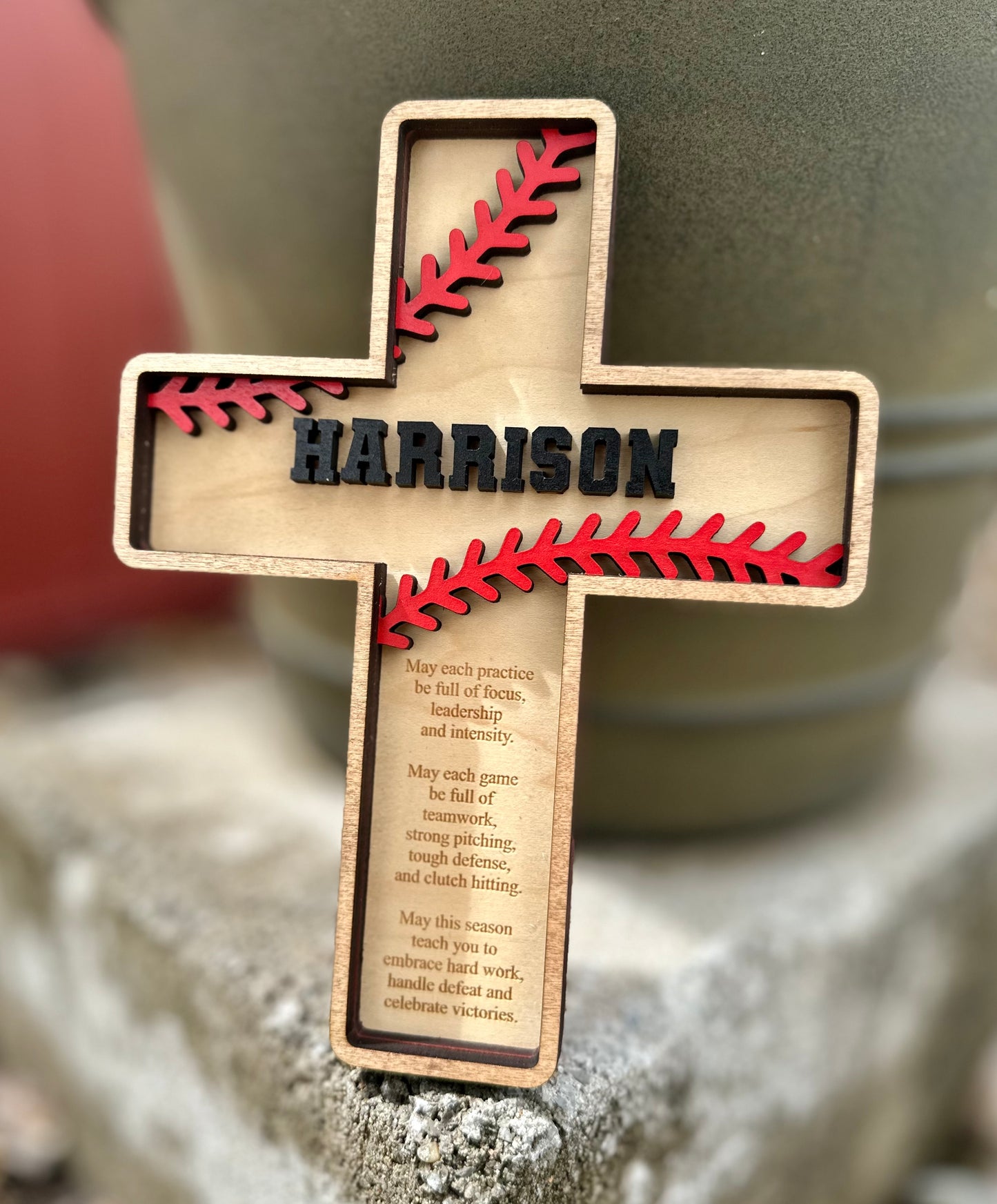 Sport prayer crosses