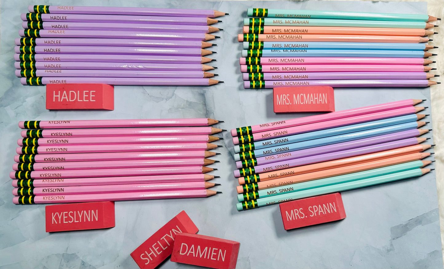 Pastel Ticonderoga Pencils set of 10