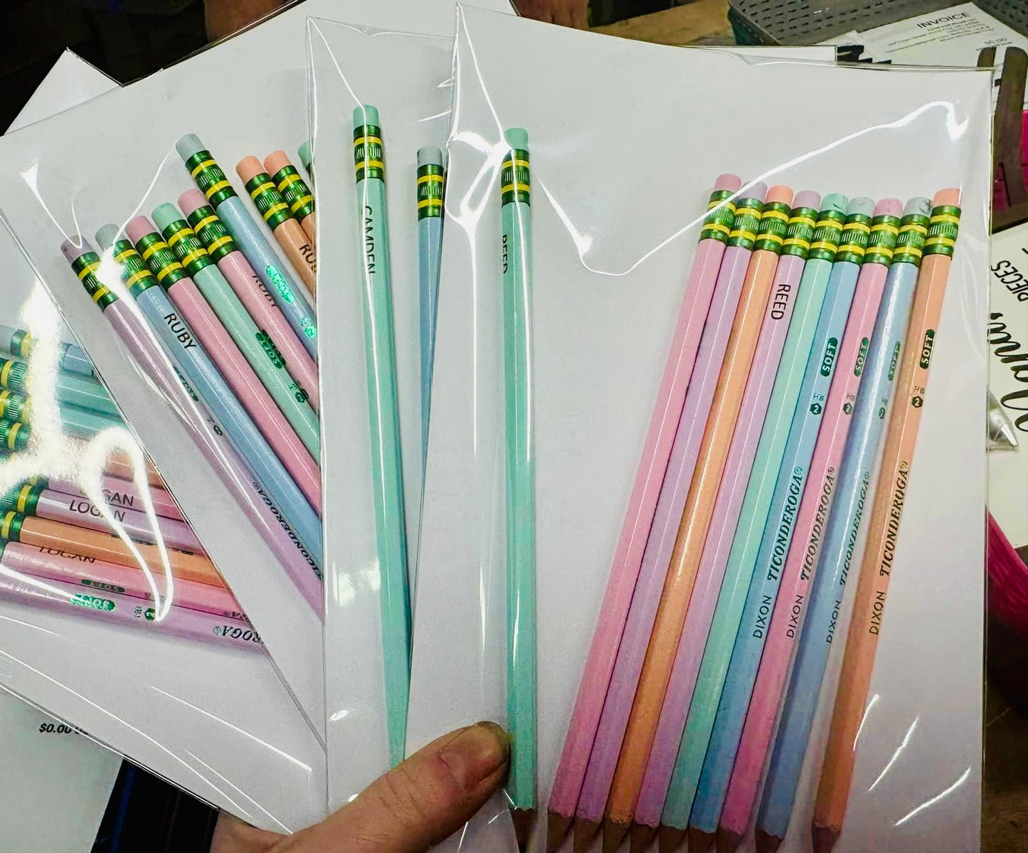 Pastel Ticonderoga Pencils set of 10