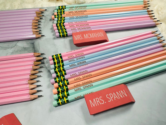 Pastel Ticonderoga Pencils set of 10