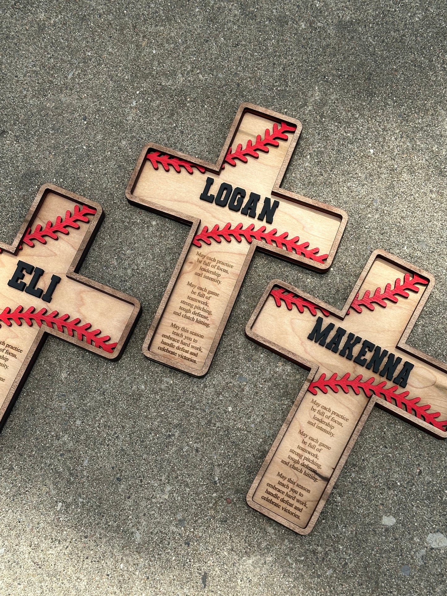 Sport prayer crosses